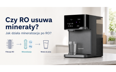 Czy filtr RO usuwa minerały z wody? Jak działa mineralizacja?